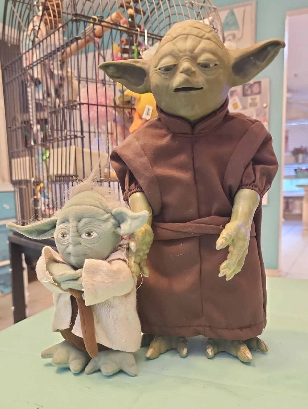 Yoda Figure Duo Playset - Green Character Toy Set